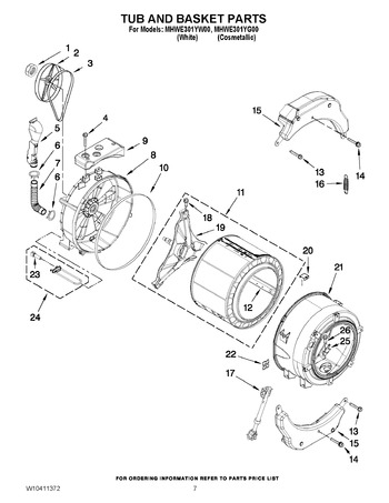 Diagram for MHWE301YW00