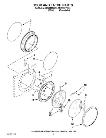 Diagram for MHWE301YW00