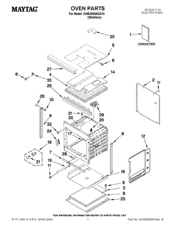 Diagram for CWE4800ACS14