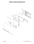 Diagram for 04 - Upper Oven Door Parts