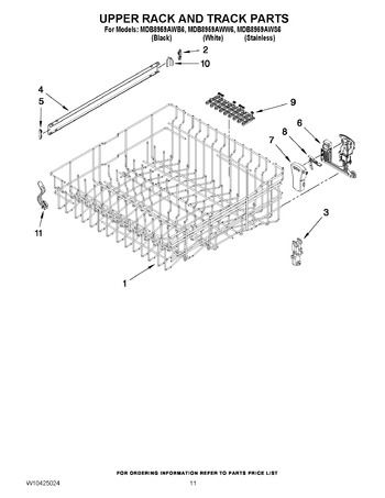 Diagram for MDB8959AWW6