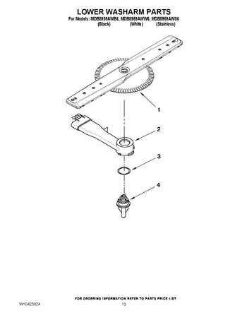 Diagram for MDB8959AWW6