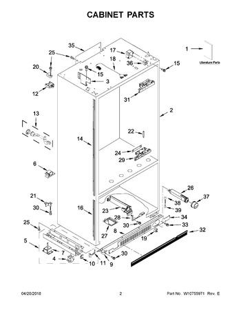 Diagram for JF36NXFXDE00