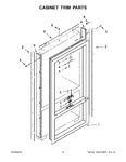 Diagram for 03 - Cabinet Trim Parts