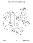 Diagram for 04 - Refrigerator Liner Parts