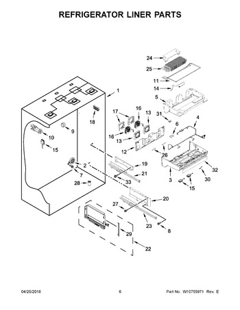 Diagram for JF36NXFXDE00