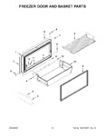 Diagram for 08 - Freezer Door And Basket Parts