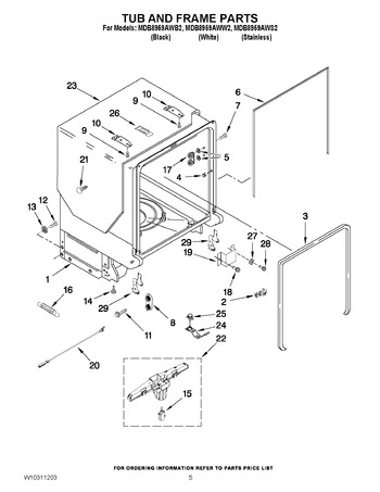 Diagram for MDB8959AWB2