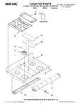 Diagram for 01 - Cooktop Parts