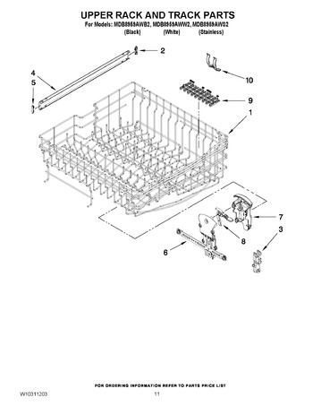 Diagram for MDB8959AWB2