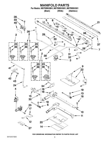 Diagram for MGT8885XW01