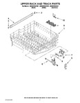 Diagram for 09 - Upper Rack And Track Parts