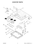 Diagram for 02 - Cooktop Parts