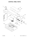 Diagram for 02 - Control Panel Parts