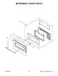 Diagram for 09 - Microwave Door Parts