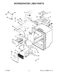 Diagram for 03 - Refrigerator Liner Parts