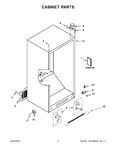 Diagram for 02 - Cabinet Parts