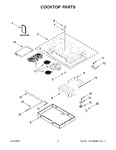 Diagram for 02 - Cooktop Parts