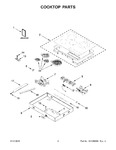 Diagram for 02 - Cooktop Parts