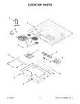 Diagram for 02 - Cooktop Parts