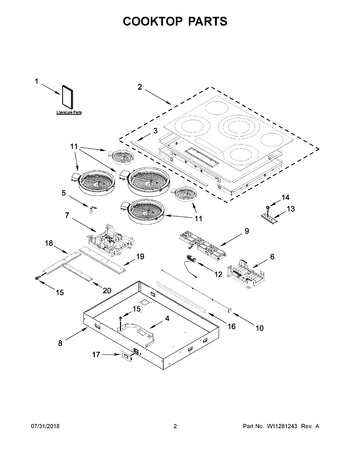 Diagram for JEC4536HS00