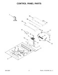 Diagram for 02 - Control Panel Parts