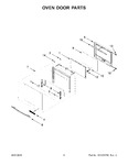 Diagram for 04 - Oven Door Parts