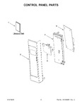 Diagram for 02 - Control Panel Parts