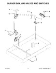 Diagram for 03 - Burner Box, Gas Valves And Switches