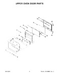 Diagram for 04 - Upper Oven Door Parts