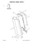 Diagram for 02 - Control Panel Parts