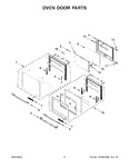 Diagram for 04 - Oven Door Parts