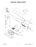 Diagram for 02 - Control Panel Parts