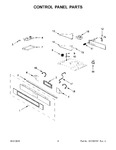 Diagram for 03 - Control Panel Parts