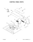 Diagram for 02 - Control Panel Parts