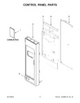 Diagram for 02 - Control Panel Parts