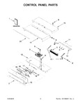 Diagram for 02 - Control Panel Parts