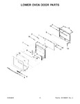 Diagram for 05 - Lower Oven Door Parts