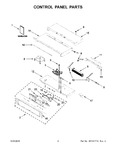 Diagram for 02 - Control Panel Parts