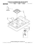 Diagram for 01 - Cooktop, Burner And Grate Parts