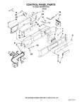 Diagram for 03 - Control Panel Parts