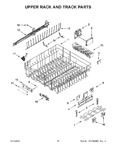 Diagram for 09 - Upper Rack And Track Parts