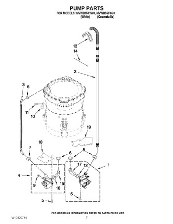 Diagram for MVWB950YG0