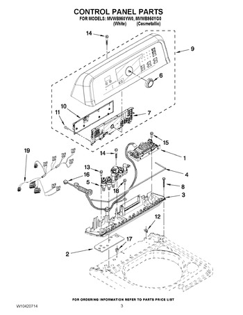 Diagram for MVWB950YG0