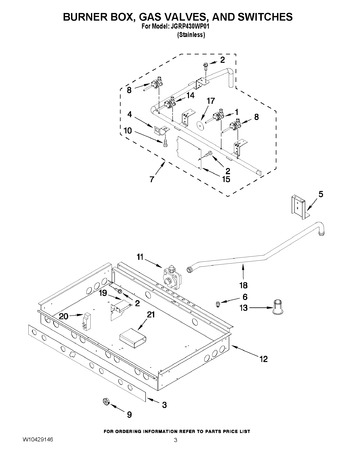 Diagram for JGRP430WP01