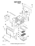 Diagram for 03 - Oven Parts