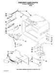 Diagram for 02 - Freezer Liner Parts