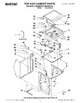 Diagram for 01 - Top And Cabinet Parts