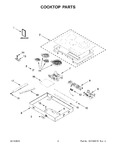 Diagram for 02 - Cooktop Parts