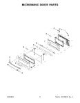 Diagram for 04 - Microwave Door Parts